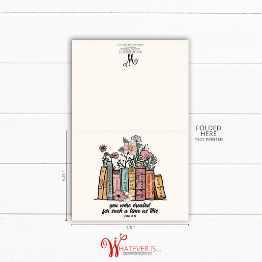 A2 Created for Such a Time as This Encouragement Cards (Set of 12)