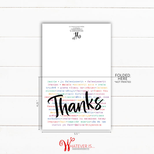 Many Ways to Say Thank You Cards
