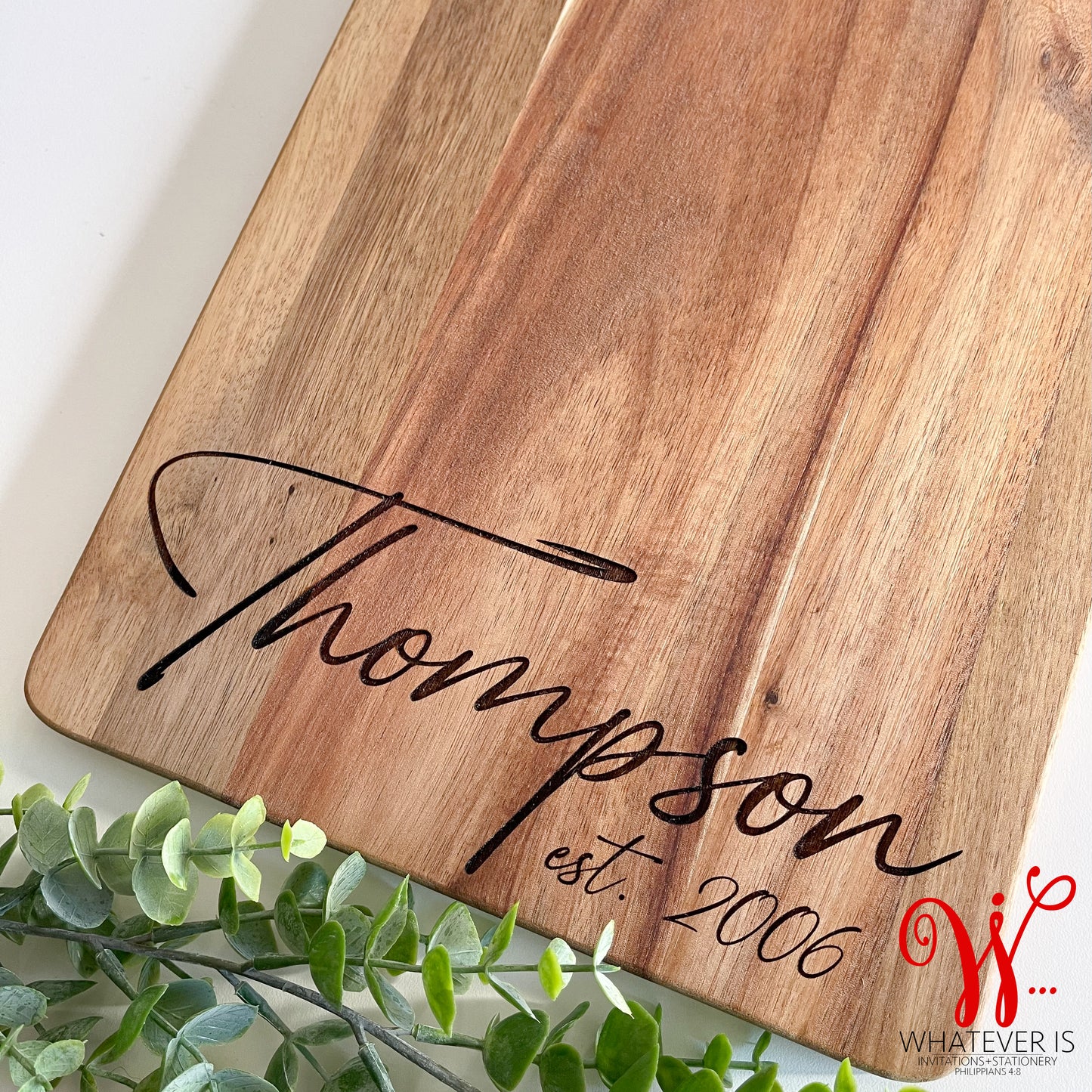Personalized Charcuterie Board