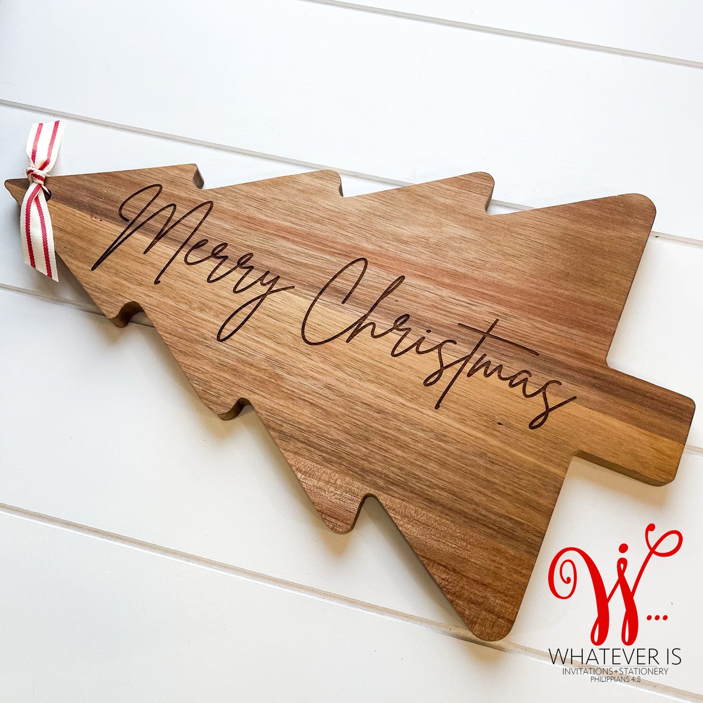 Christmas Tree Charcuterie Board | Christmas Cutting Board Kitchen Decorations