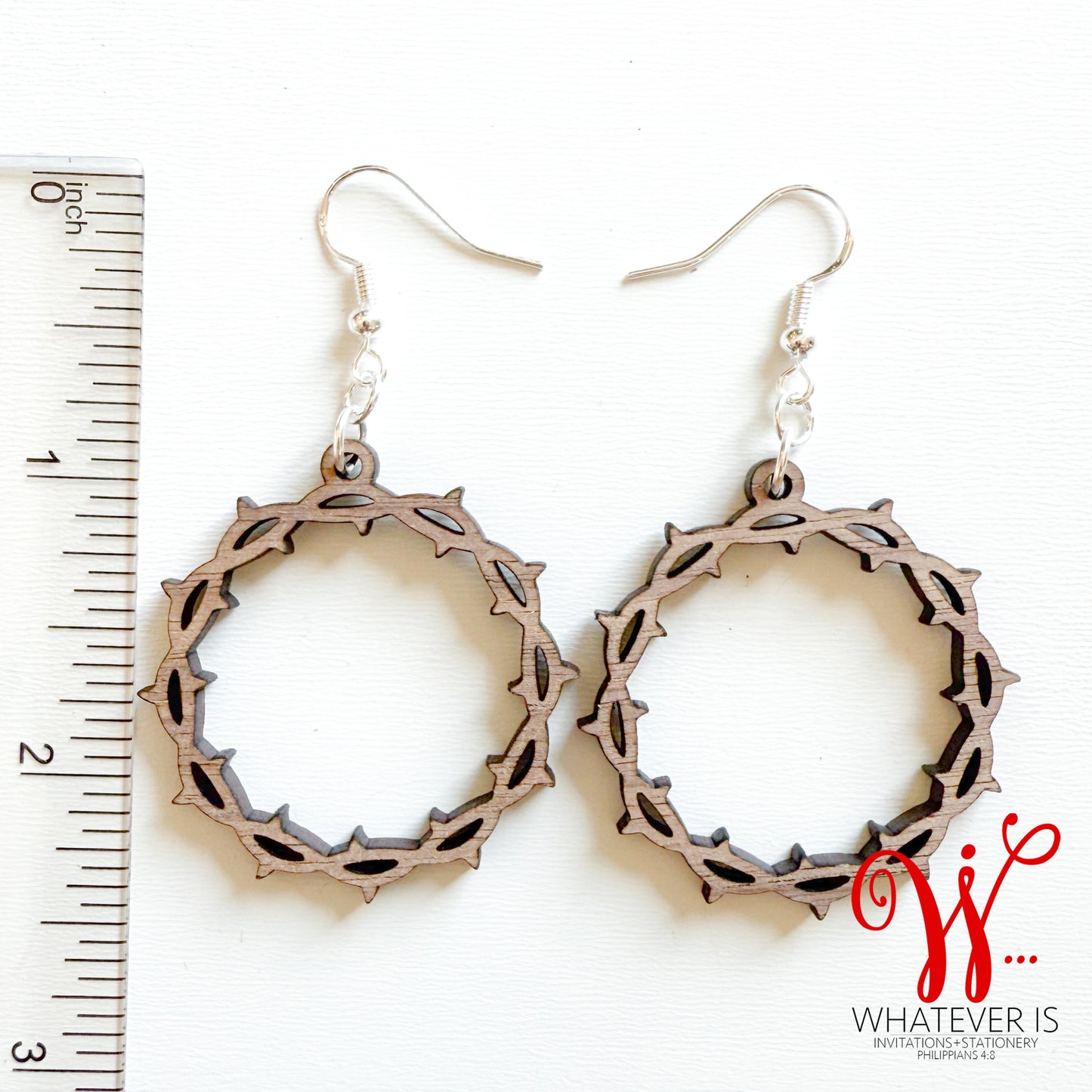 Crown of Thorns Easter Earrings