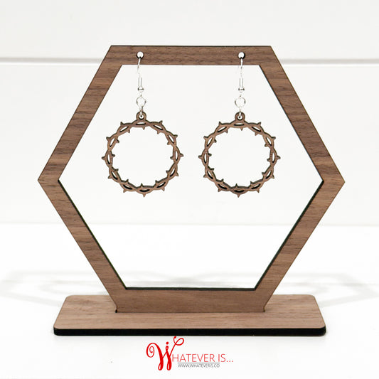 Crown of Thorns Easter Earrings