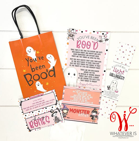 You've Been Boo'd Halloween Treat Bag
