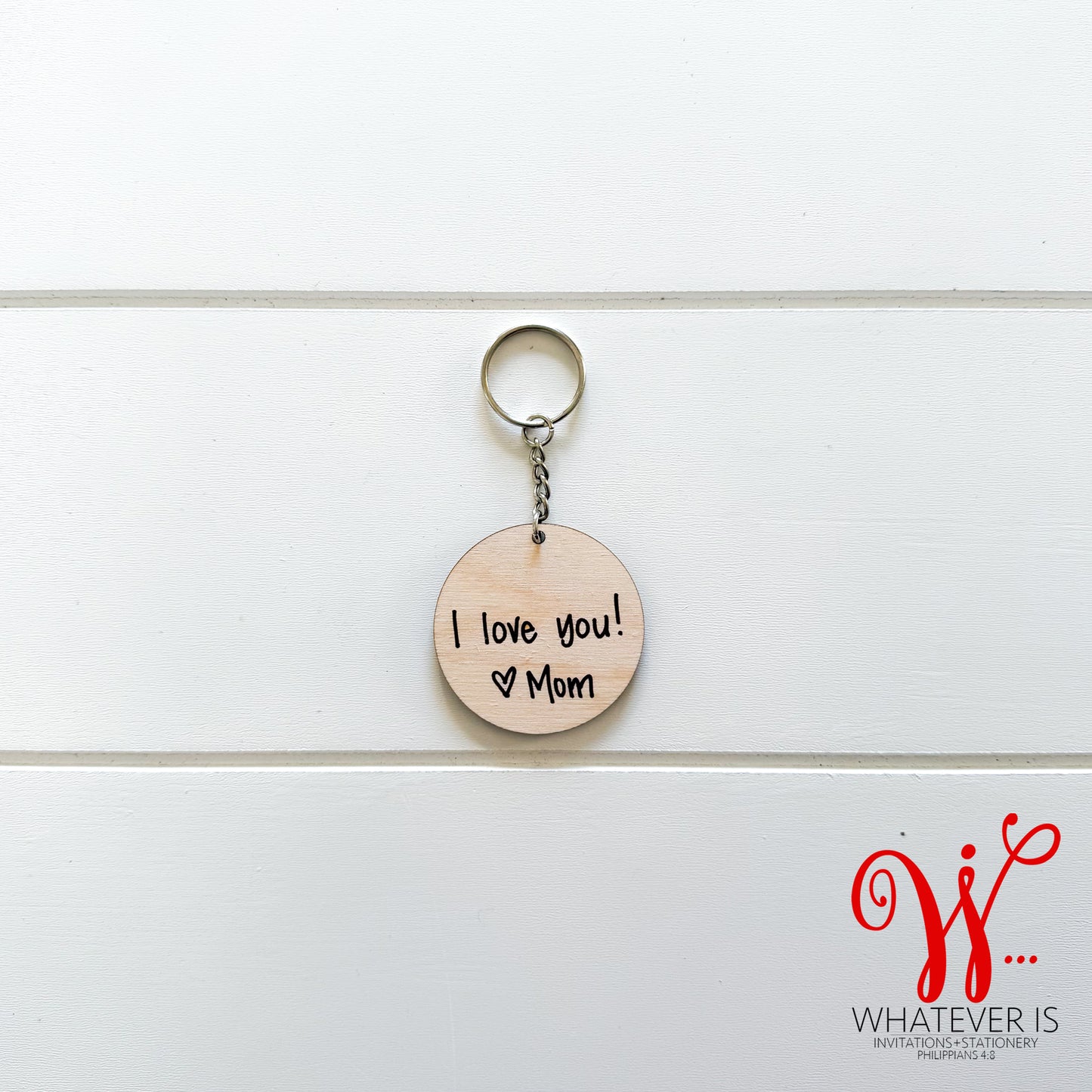 Handwritten Keychain