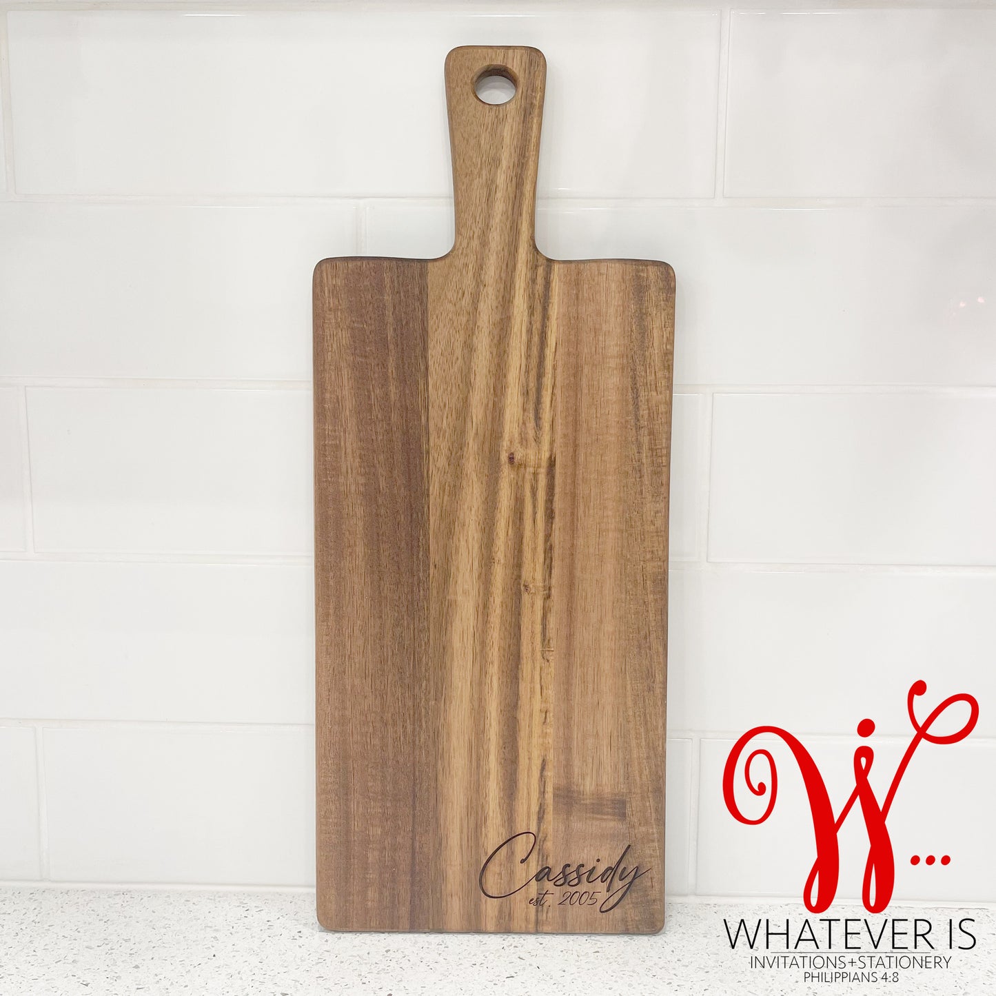 Personalized Charcuterie Board