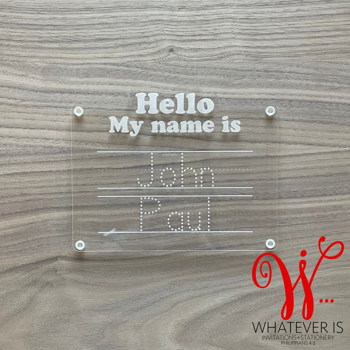 Learning to Write Clear Dry Erase Boards