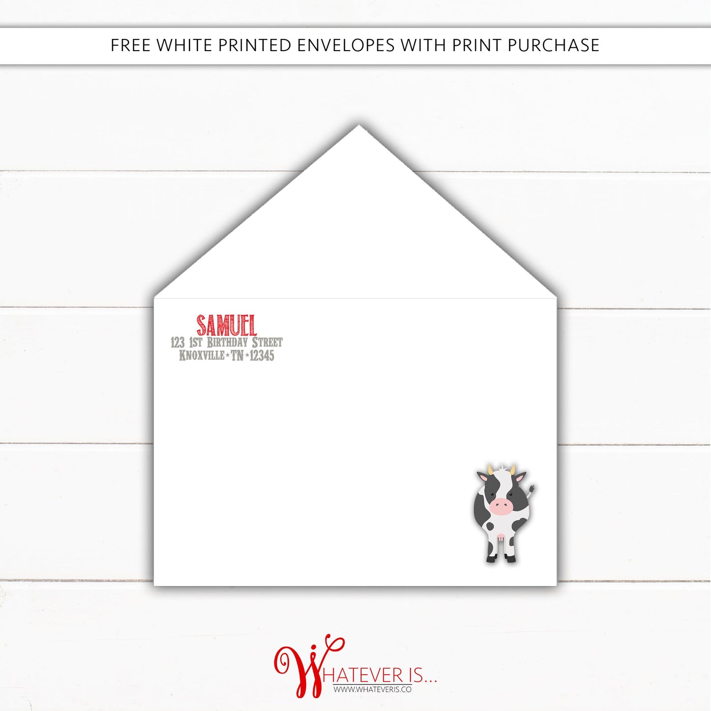 Barnyard Farm Birthday Printable Invitation