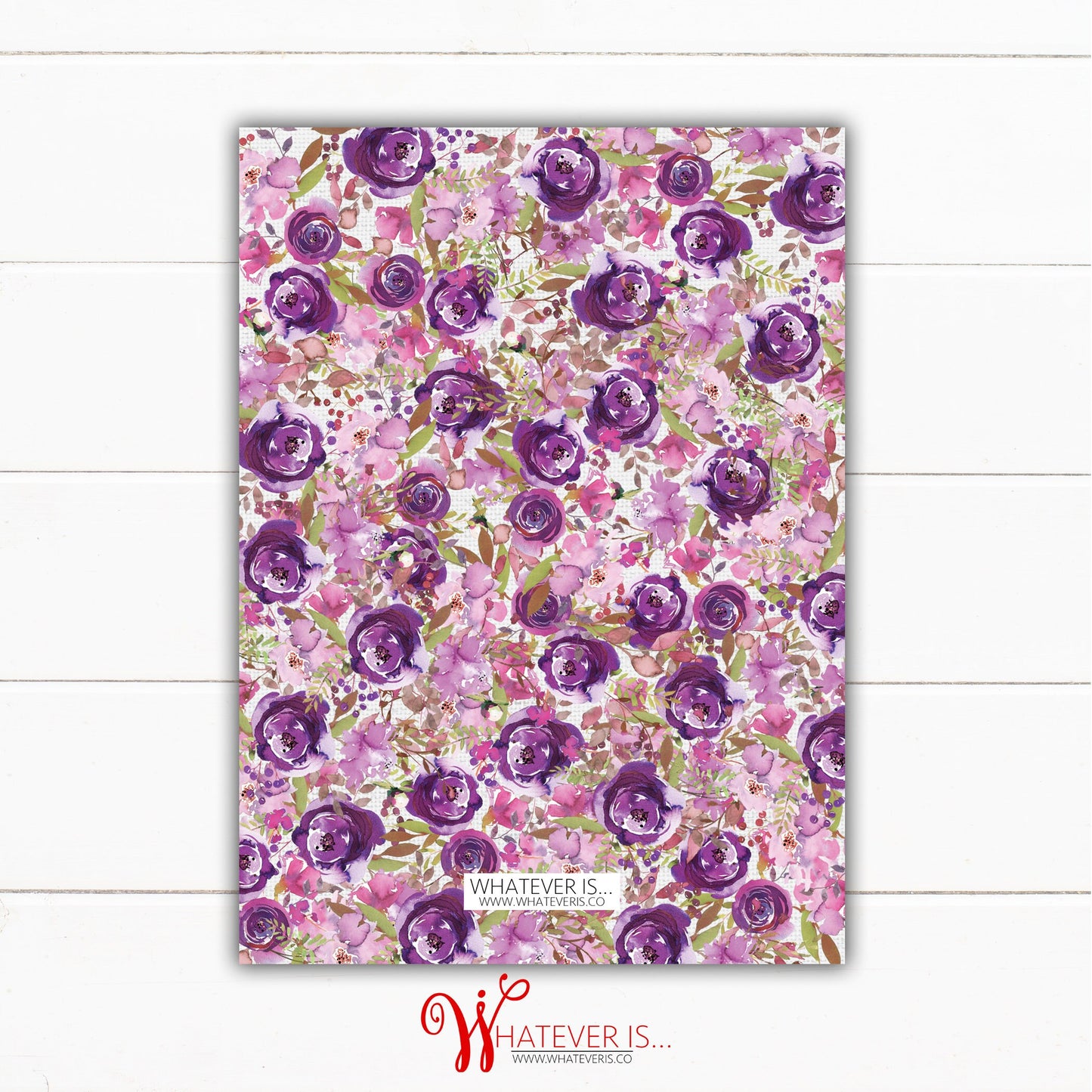 Purple Floral Bridal Tea Shower Invitation | Floral Bridal Shower | Elegant Bridal Shower | Watercolor Floral Bridal Shower | Bridal Tea