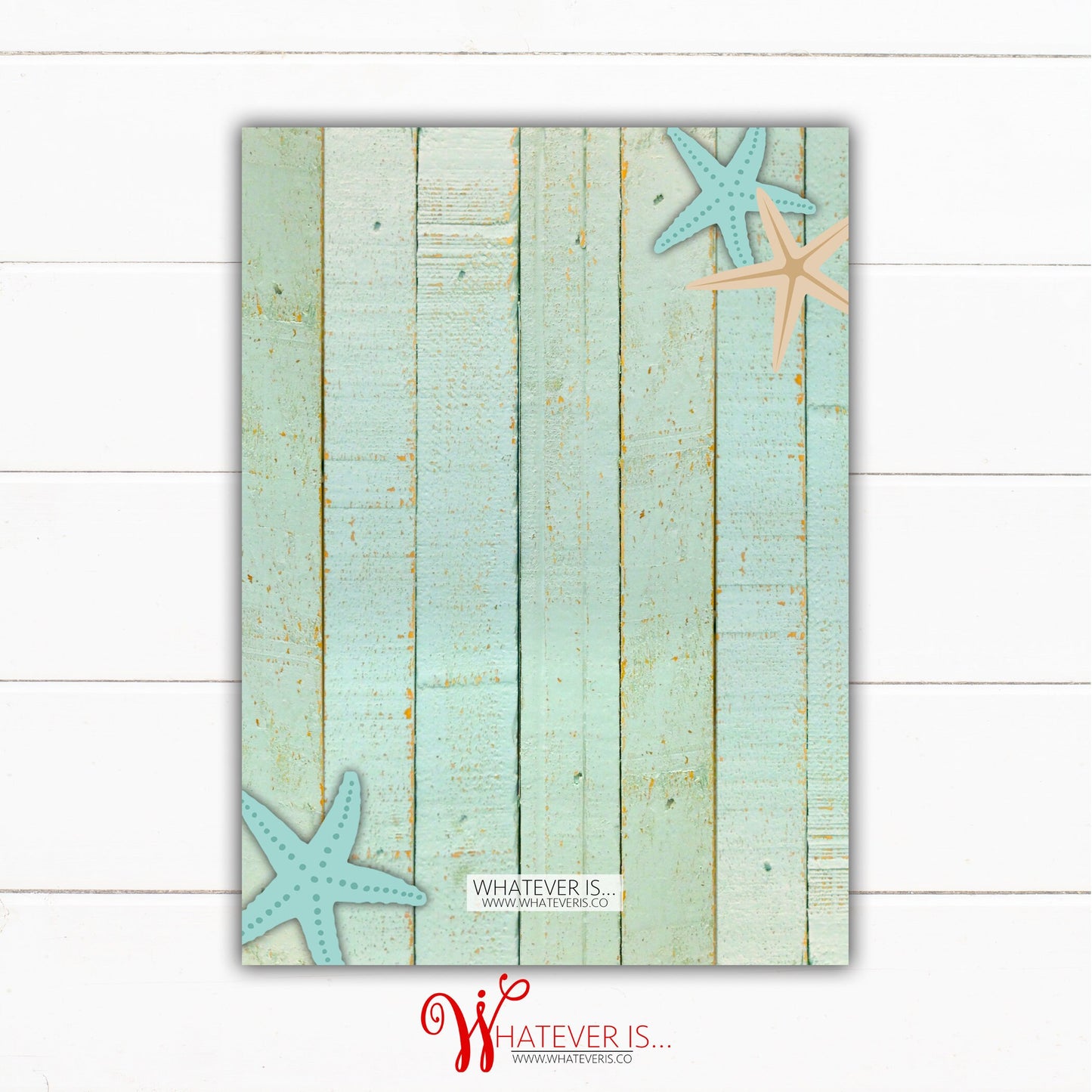 Starfish Wedding Dress Bridal Shower Invitation | Beach Bridal Shower | Nautical Bridal Shower | Starfish Wedding Shower | Beach Wood