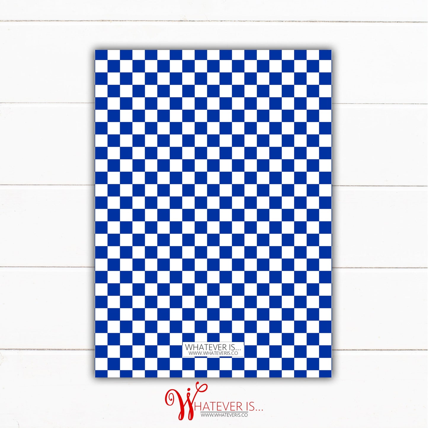 Blue and White Football Baby Shower Invitation