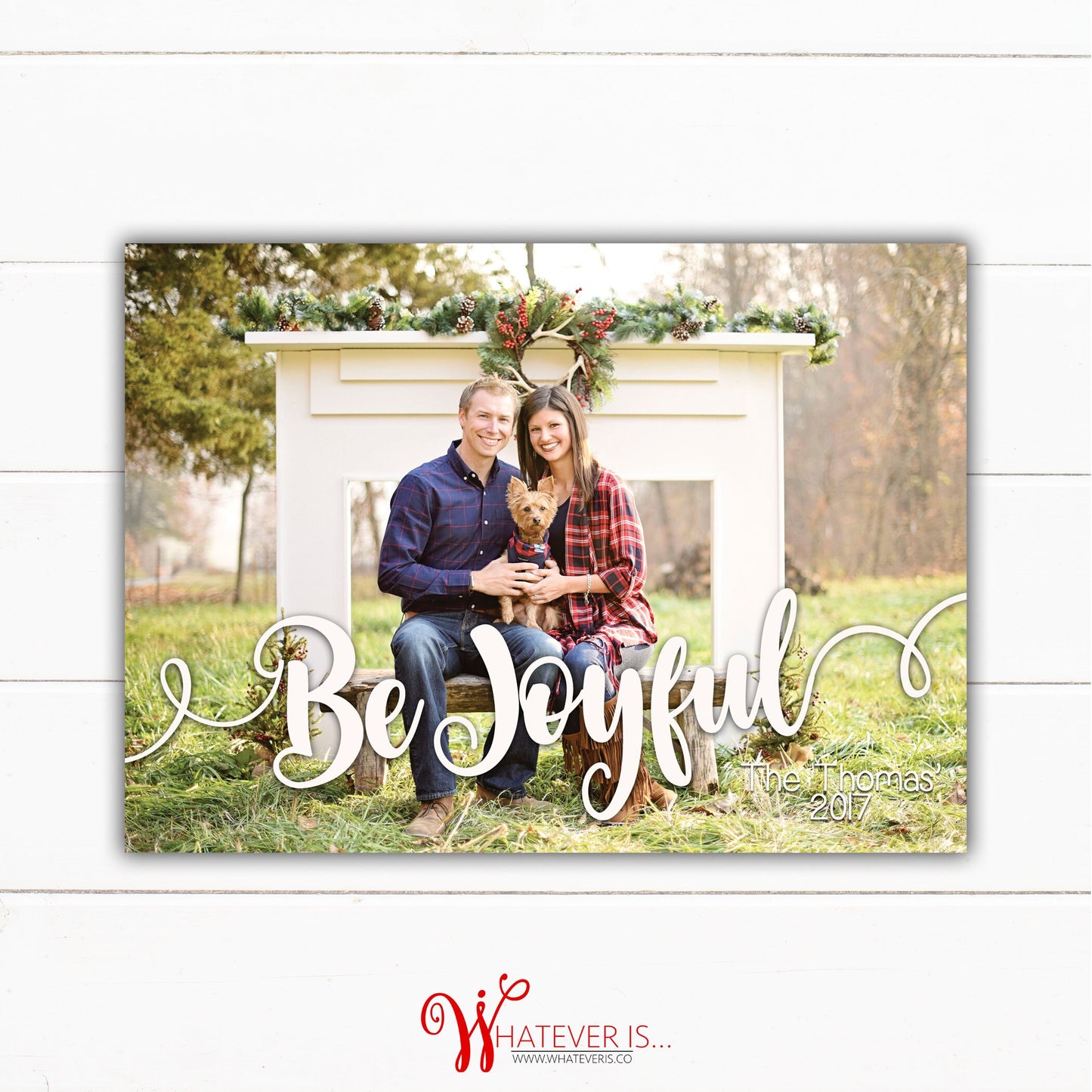 Be Joyful Christmas Card