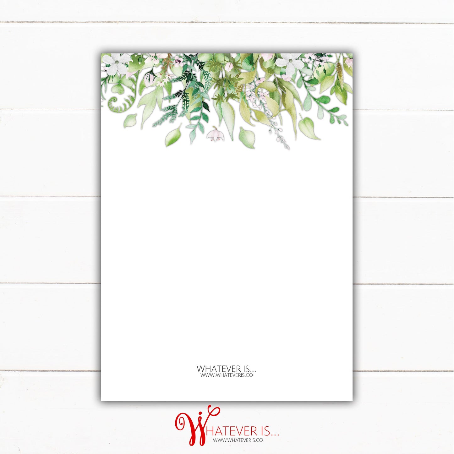 Greenery Floral Bridal Shower Invitation | Green Floral Bridal Shower | Elegant Bridal Shower | Watercolor Floral Bridal Shower | Bridal Tea