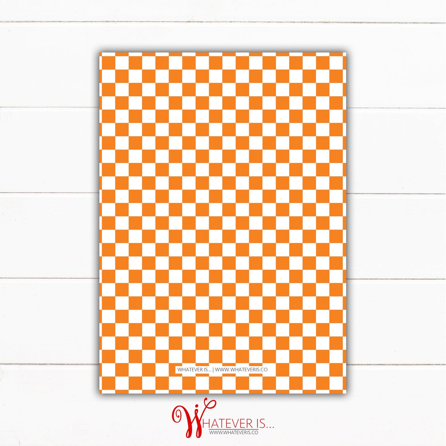 Orange and White Basketball Birthday Invitation