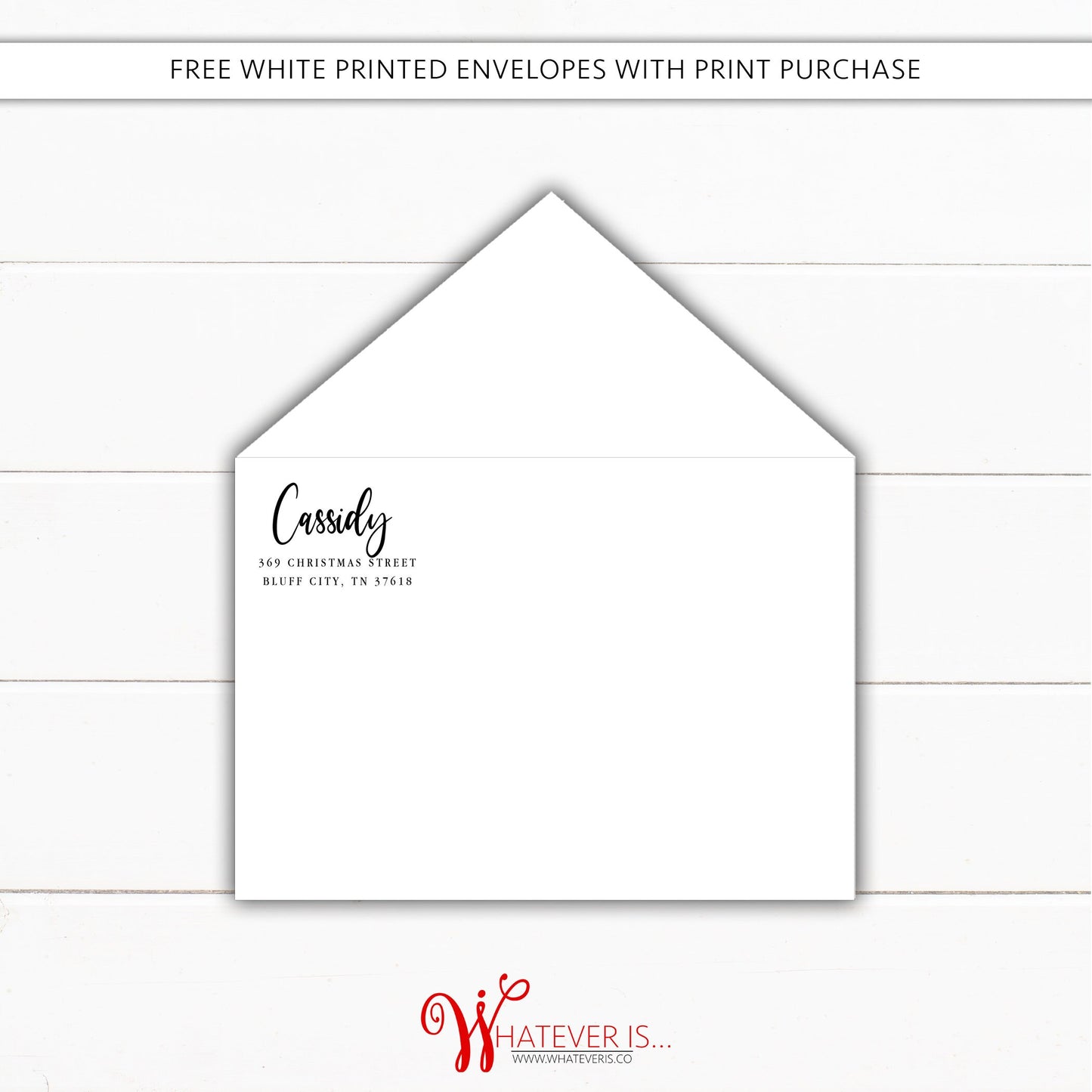 Counting our Blessings Luke 2 Christmas Card