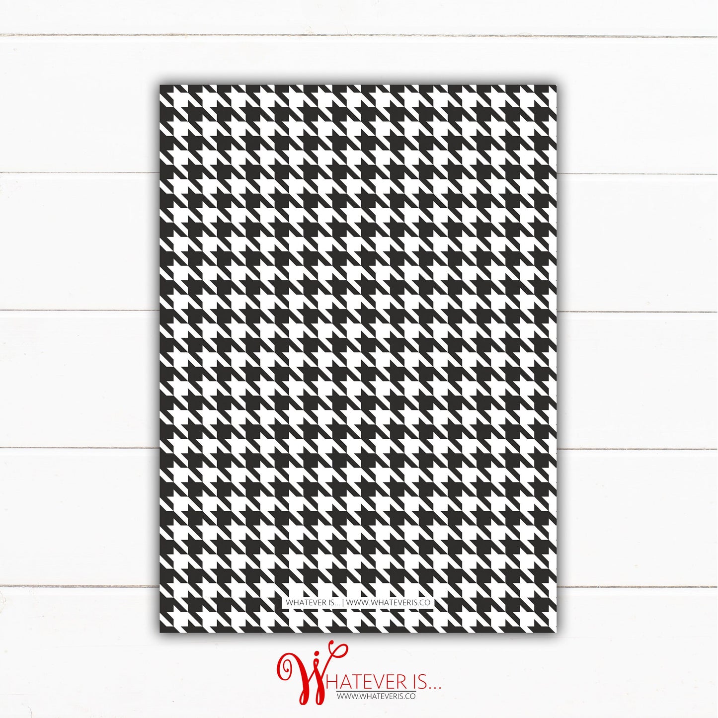 Football Baby Shower Thank You Cards | Houndstooth and Crimson Football | Boy Baby Shower Thank You Cards | Alabama Football