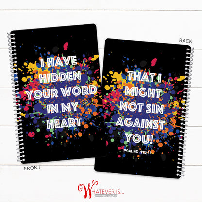 I Have Hidden Your Word In My Heart Sermon Notebook 2