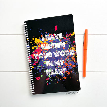 I Have Hidden Your Word In My Heart Sermon Notebook 3
