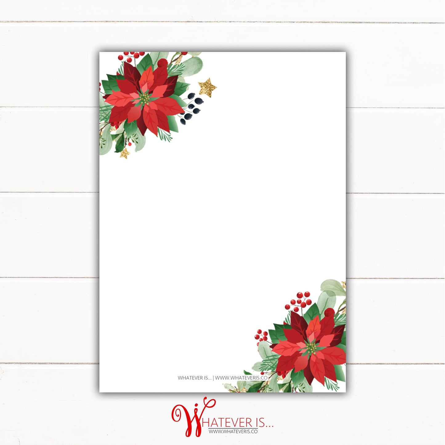 God of Hope Floral Romans 15:13 Christian Christmas Card
