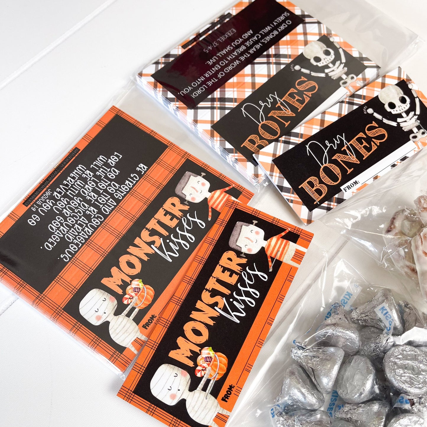 Halloween Treat Bag • Boy Monster Kisses Christian