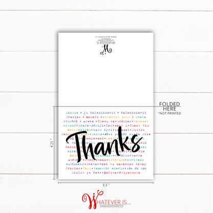 A2 Many Ways to Say Thank You Cards (Set of 12)