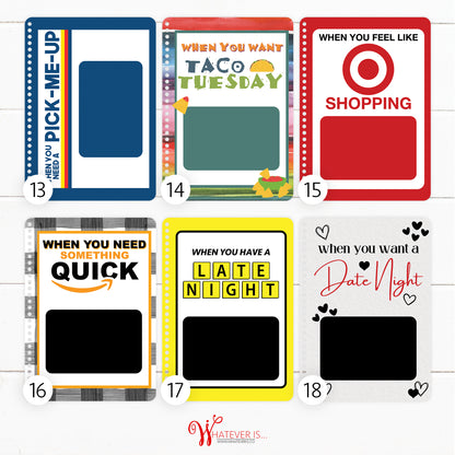 Personalized College Survival Kit Gift Card Book