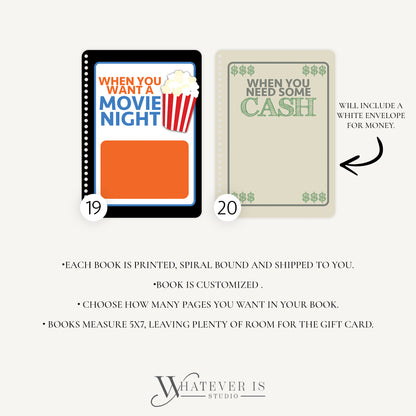 Christmas Gift Card & Cash Gift Book | The Perfect Gift for Anyone