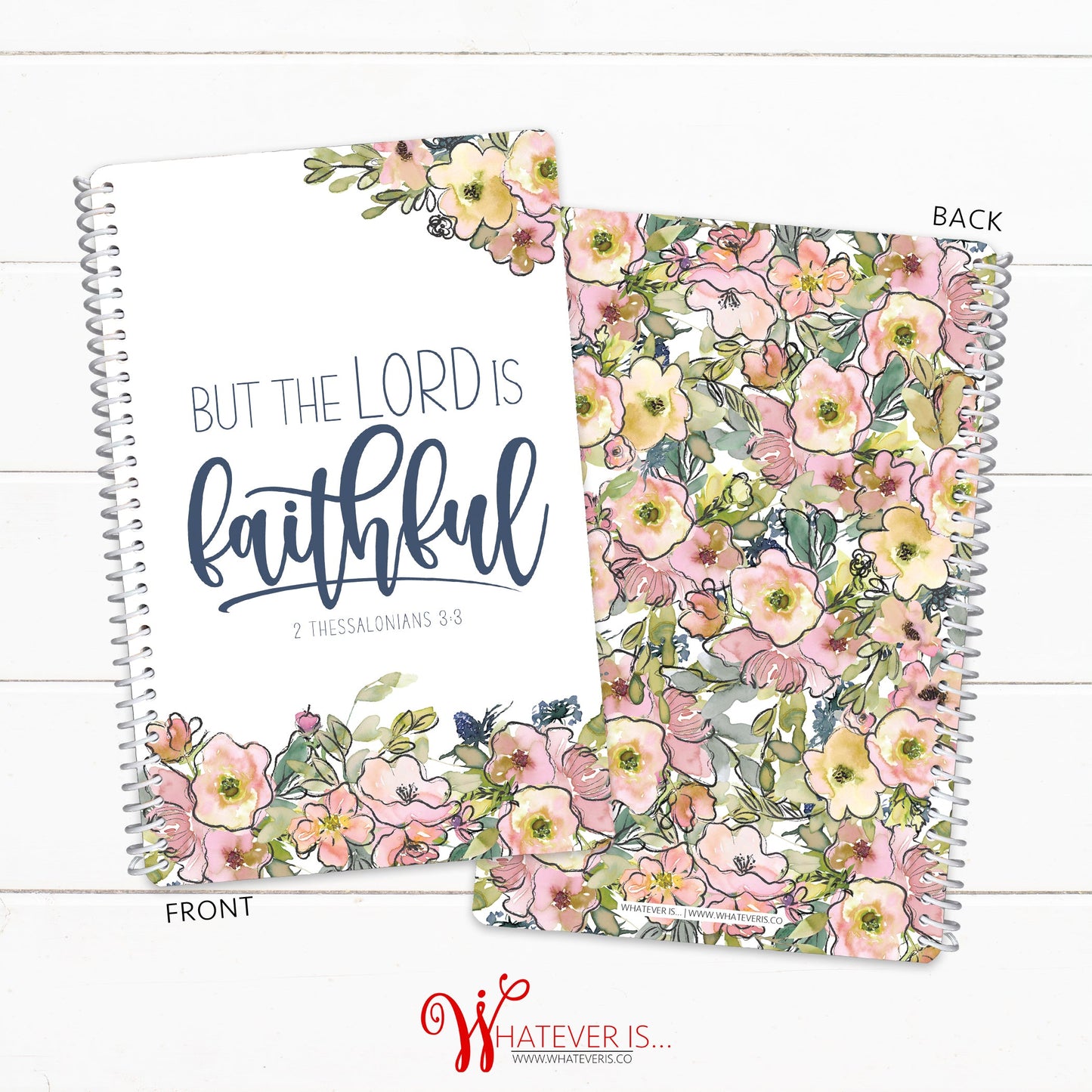 But the Lord is Faithful • 52 Week Sermon Notes Notebook