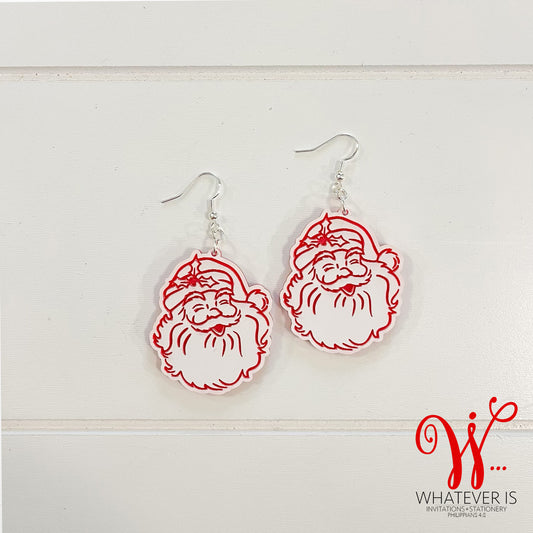 Santa Earrings