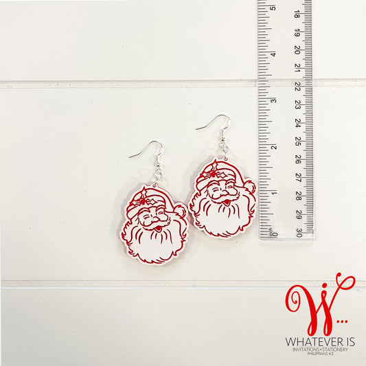 Santa Earrings