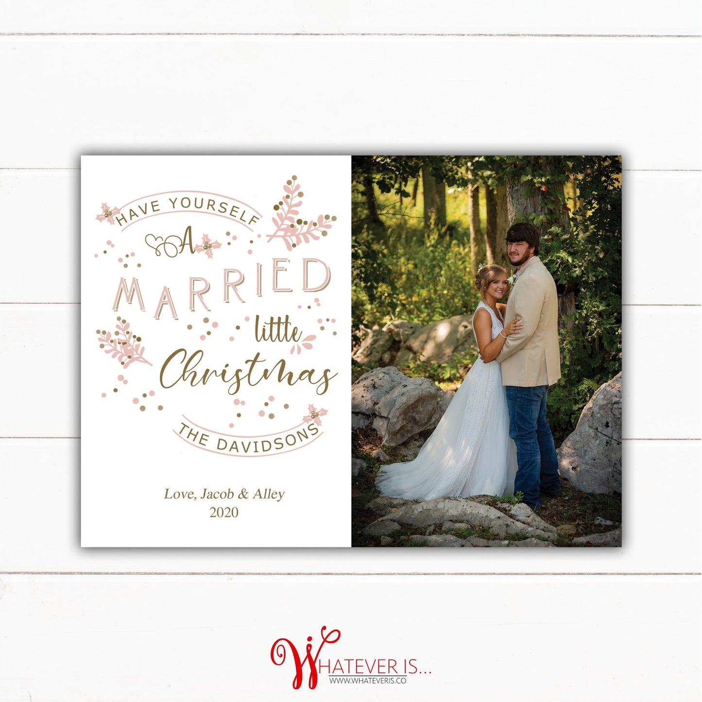Have Yourself a Married Little Christmas Card
