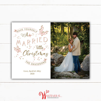 Have Yourself a Married Little Christmas Card
